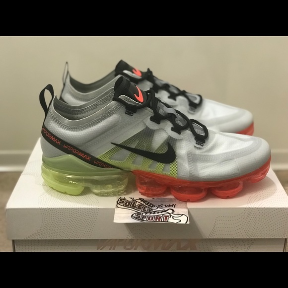 Nike Other - NEW Nike Air Vapormax 2019 Volt Running Flyknit
